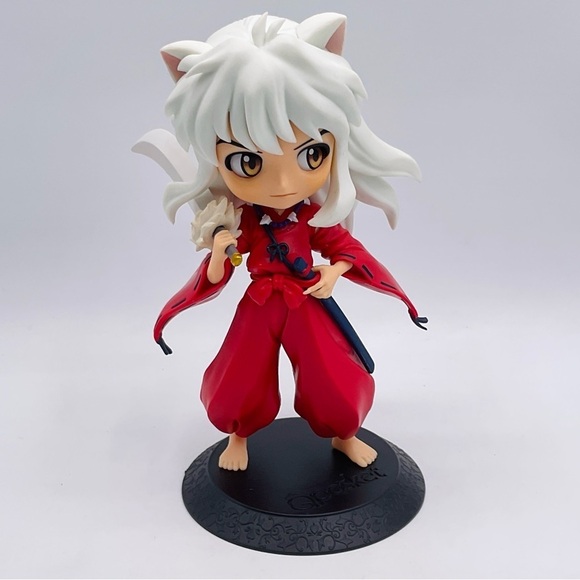 Anime Figure Inuyasha 6” Weekly Shonen Sunday Rumiko Takahashi Qposket Rumic - Picture 1 of 10